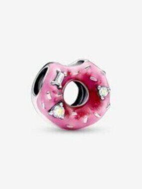 Pandora Sparkling Sprinkled Donut Charm